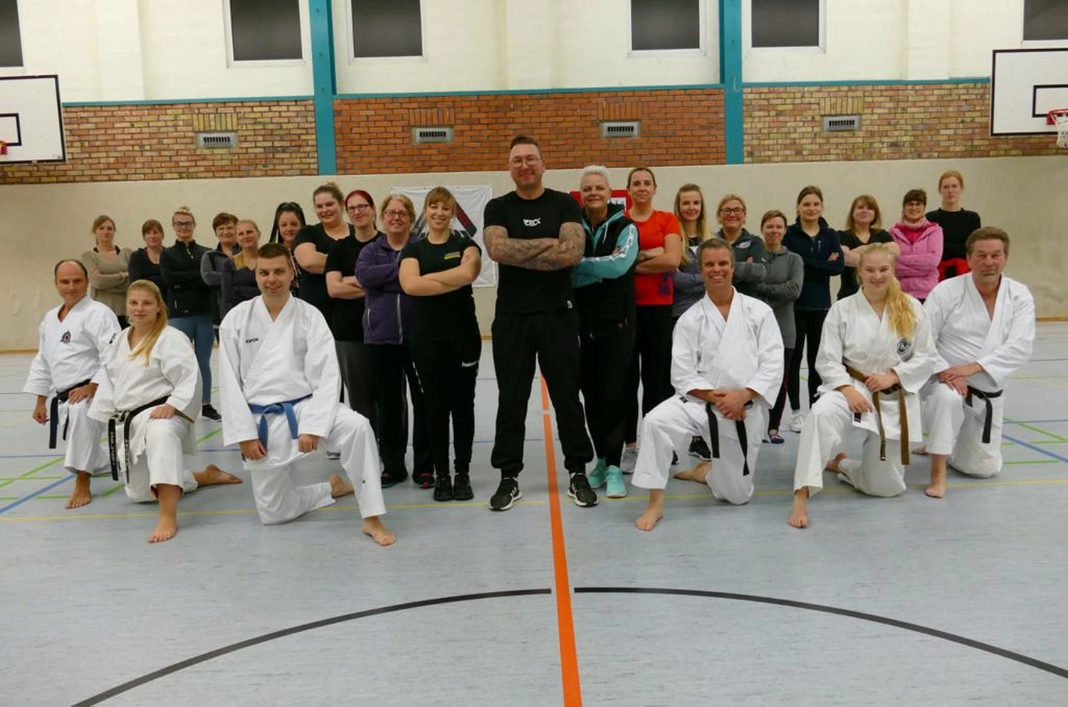 Karatetraining für Erwachsene im PSV Anhalt Zerbst