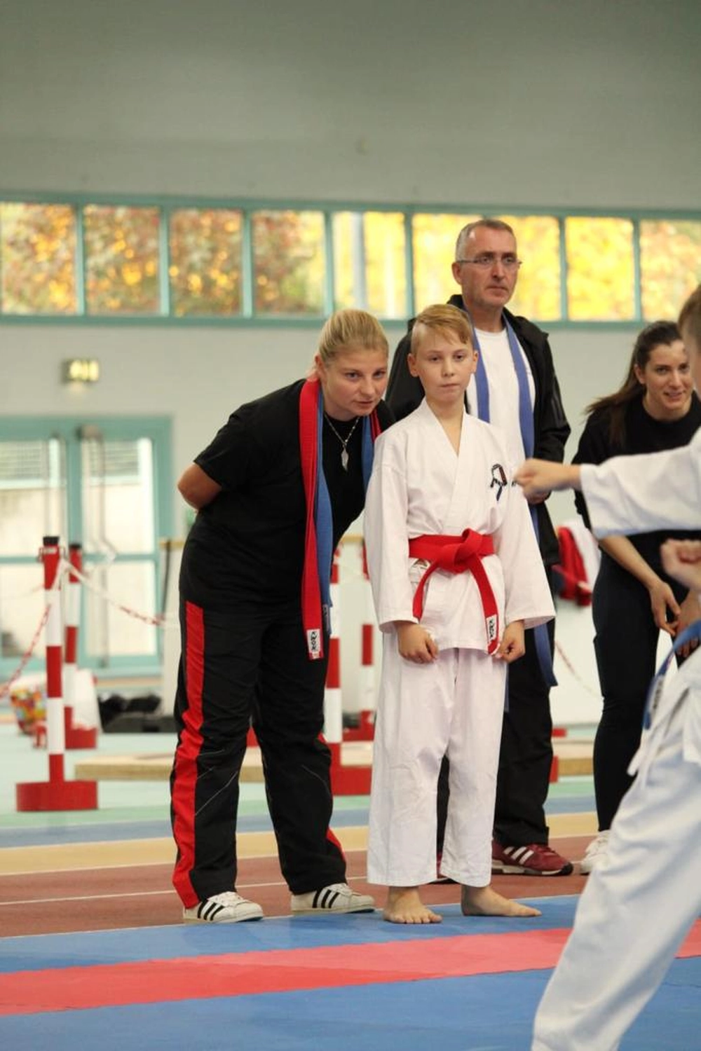 Kinder lernen Karate im PSV Anhalt Zerbst